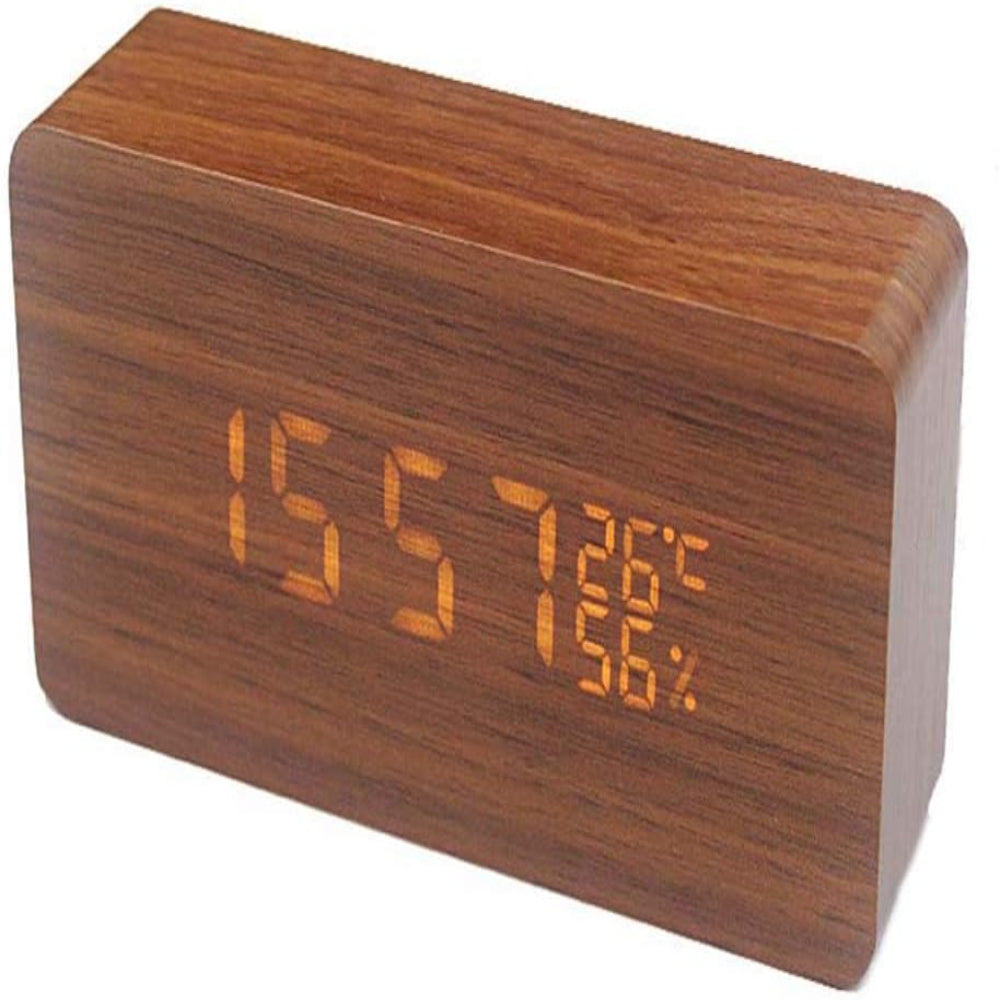 LED Klok Met Stembediening – Modern Ontwerp En Slimme Functionaliteit