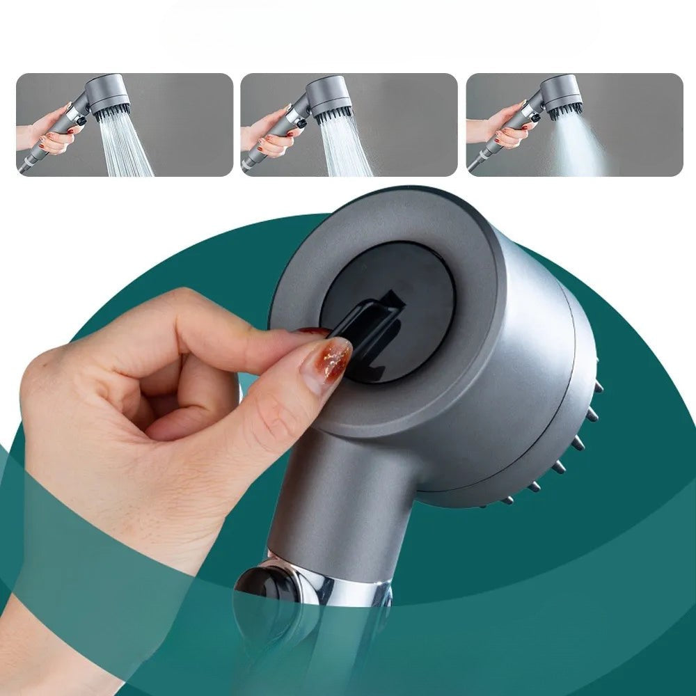 Rotating Showerhead - Adjustable spray & Precise rinse