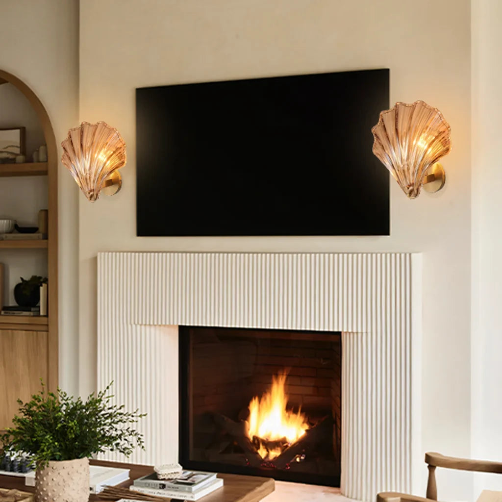 Applique Murale Conchiglia – Illuminazione Elegante e Marinara