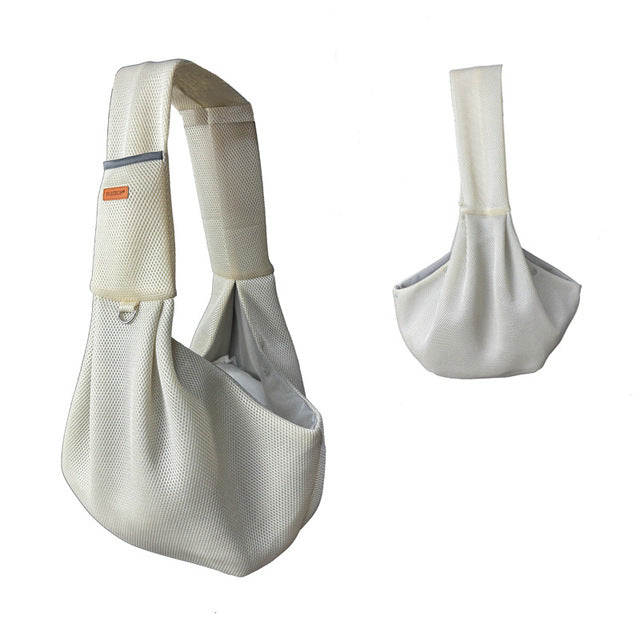Sac De Transport Respirant Pour Chien – Bandoulière Confortable Et Aération Optimale