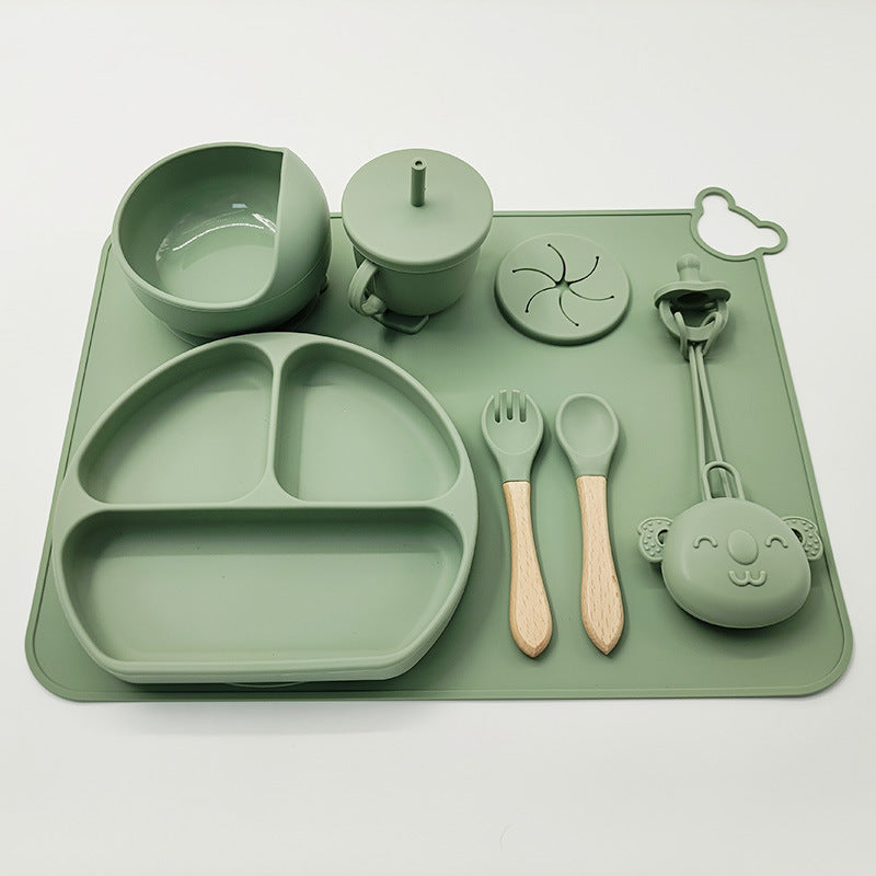 Silicone Baby Crockery Set - Gentle, Practical & Hygienic