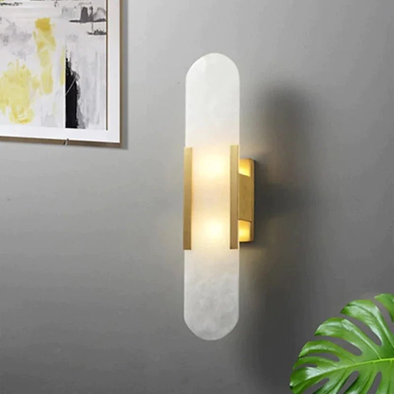 Black and Gold LED Wall Lamp – Modern Elegance and Chic Design