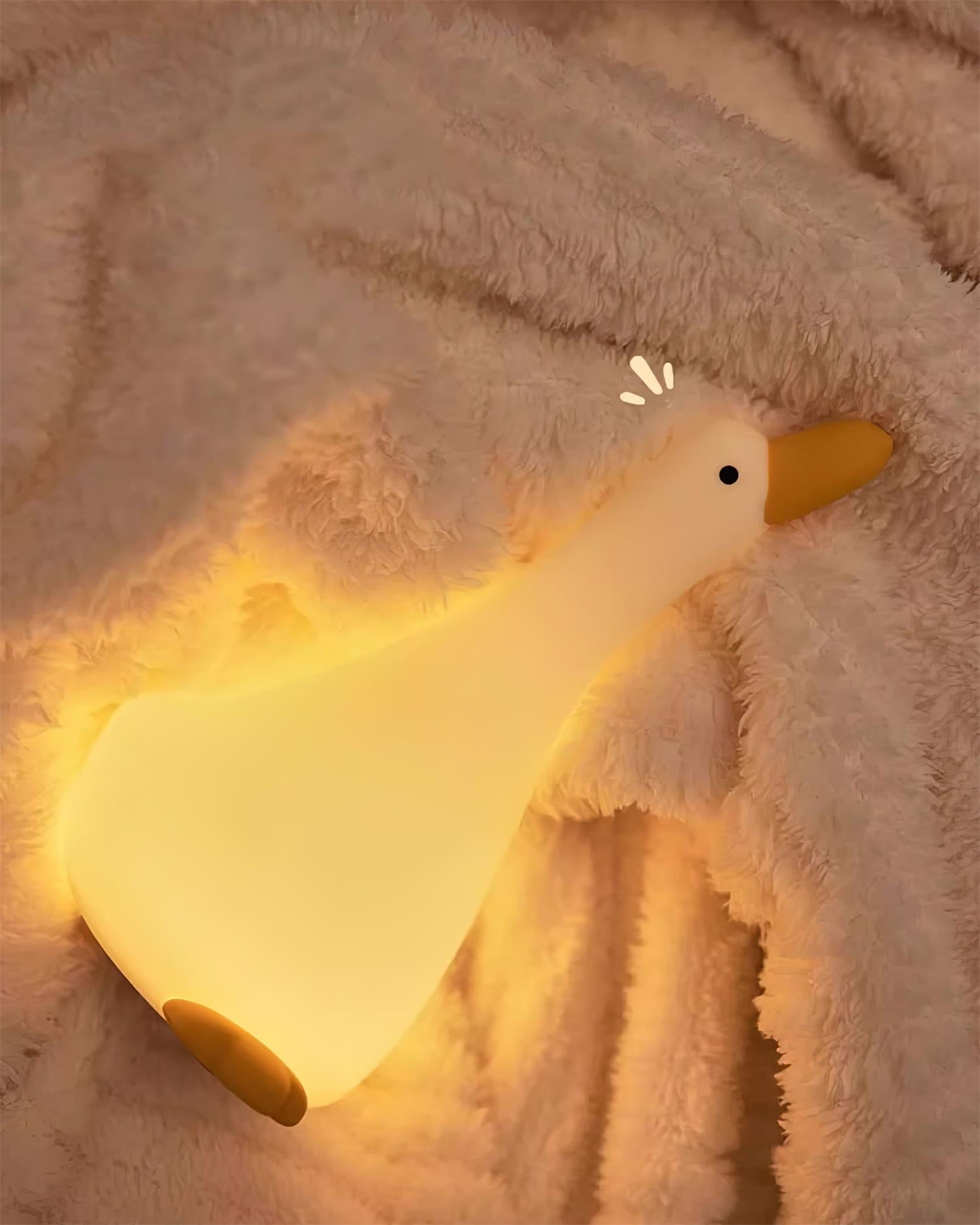 Enchanted Goose Nightlight - Tactile Light & Soothing Design