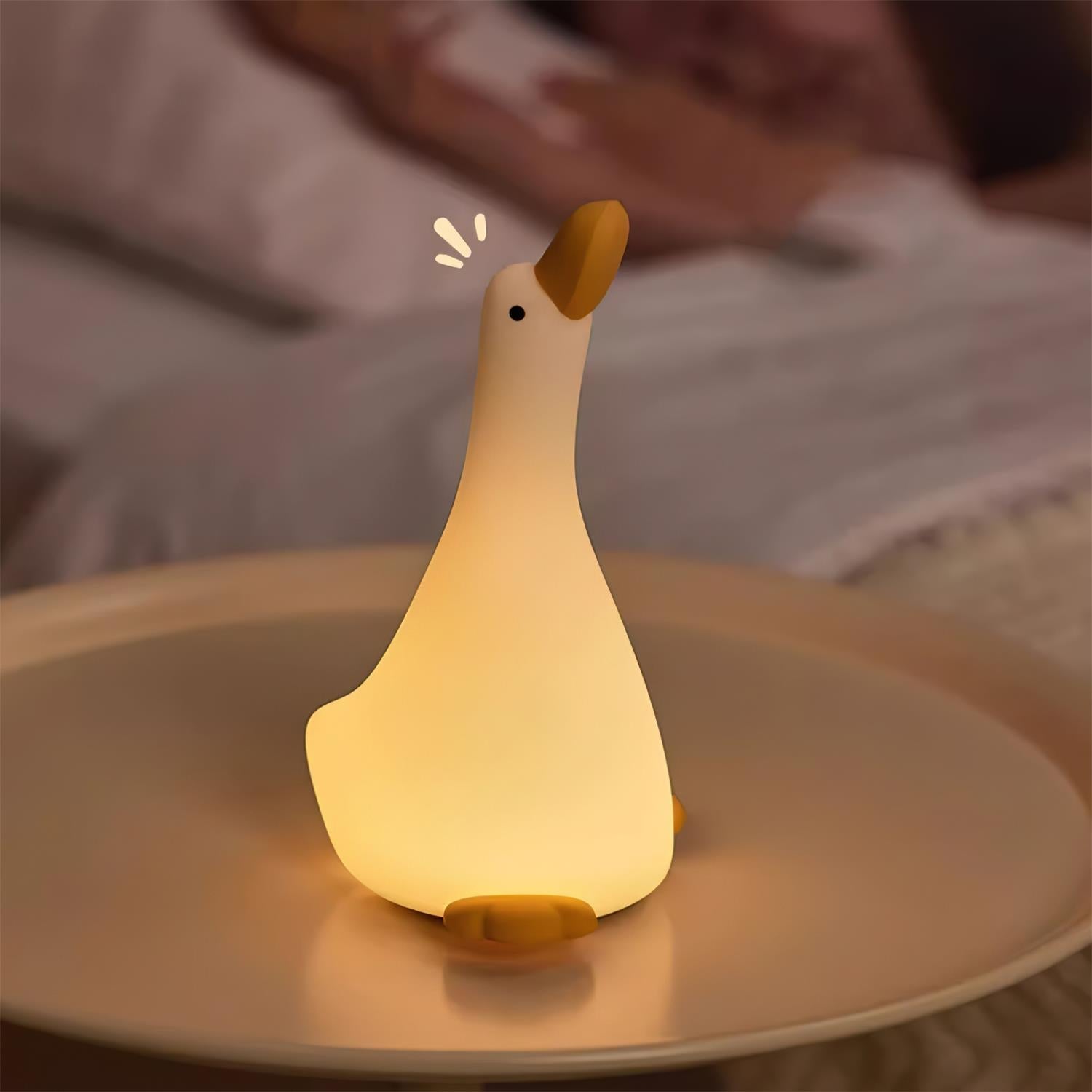 Enchanted Goose Nightlight - Tactile Light & Soothing Design