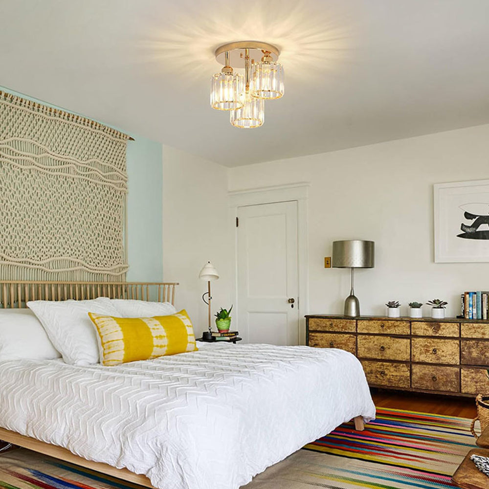 Loftlampe Semi-Nedsænket – Moderne Elegance Og Raffineret Glans