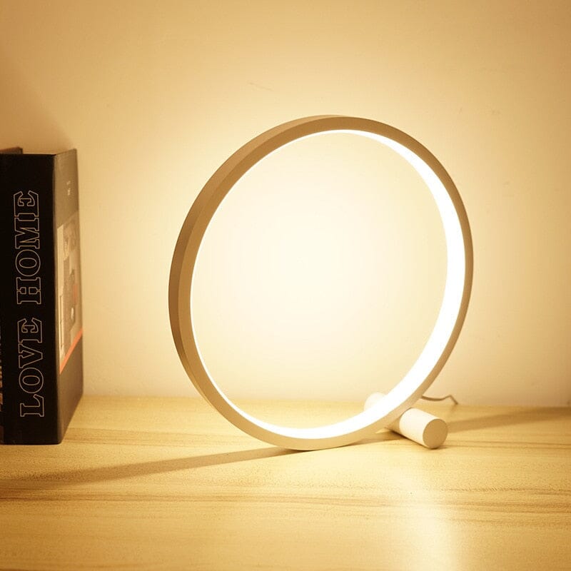 Lampe De Table Circulaire À Capteur Tactile – Modernité Et Confort