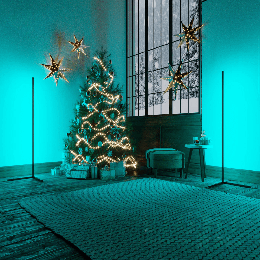 Rohová náladová lampa - Éclat Multicolore & Atmosphère Moderne