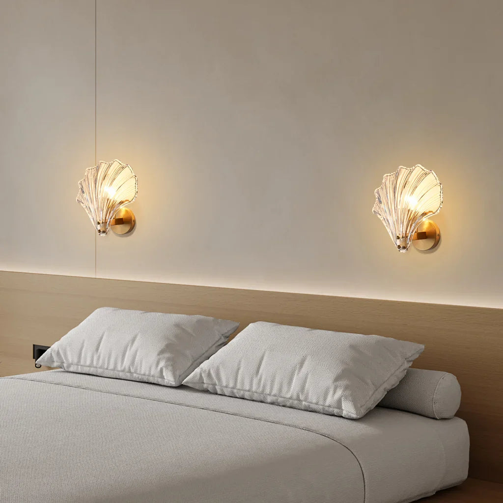Applique Murale Conchiglia – Illuminazione Elegante e Marinara