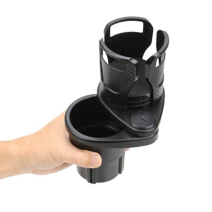 Állítható autós pohártartó - könnyű felszerelés és vezetési kényelem