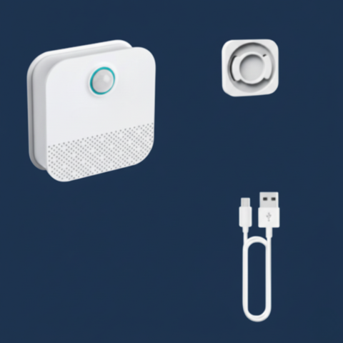 スマート消臭剤 — 猫用トイレの充電式