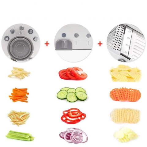 多機能キッチンマンドリン - 最高の精度と安全性