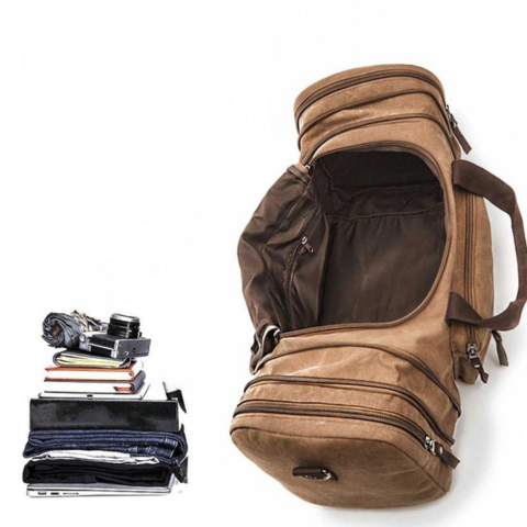 Saco de viagem grande - Conforto e organização