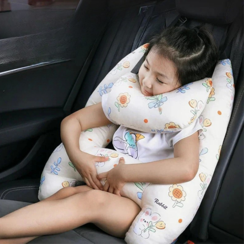 Children's Travel Pillow - Head Support and Peaceful Sleep