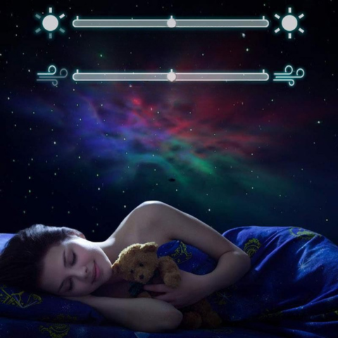 Antares Professional Galaxy Projector - oppslukende belysning og spektakulære effekter