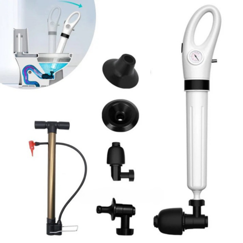 Desatascador A Presión De Aire – Potencia Y Eficacia Instantánea