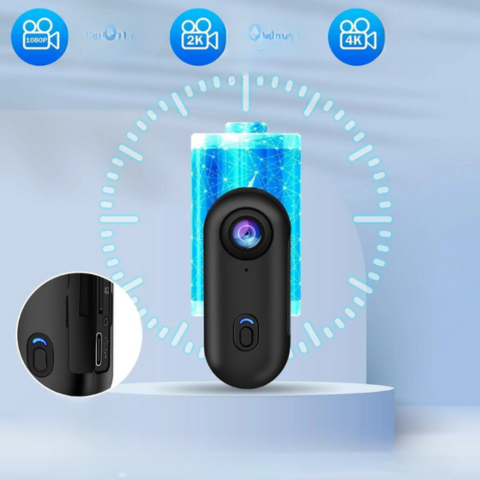 4K kroppskamera - høy oppløsning og stor kapasitet