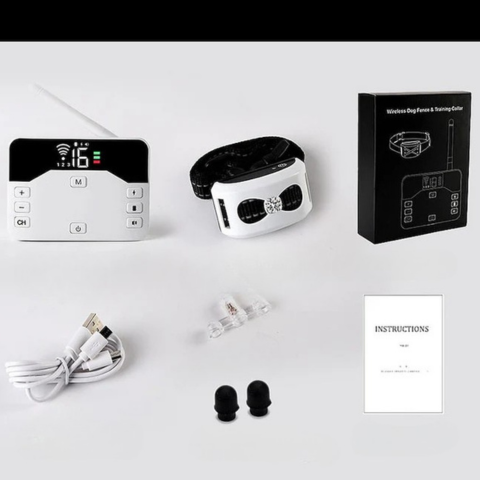 Ogrodzenie bezprzewodowe z obrożą treningową – bezpieczeństwo i edukacja dla psa