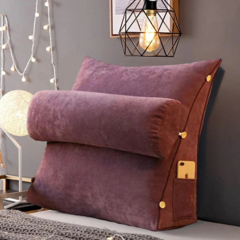 Poduszka Wspierająca Plecy – Kształt Węgorz dla Idealnej Postawy