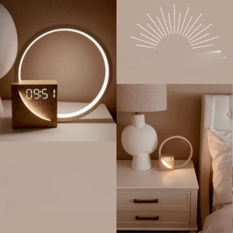 Dawn Simulator Vekkerklokke – Naturlig og Myk Vekker