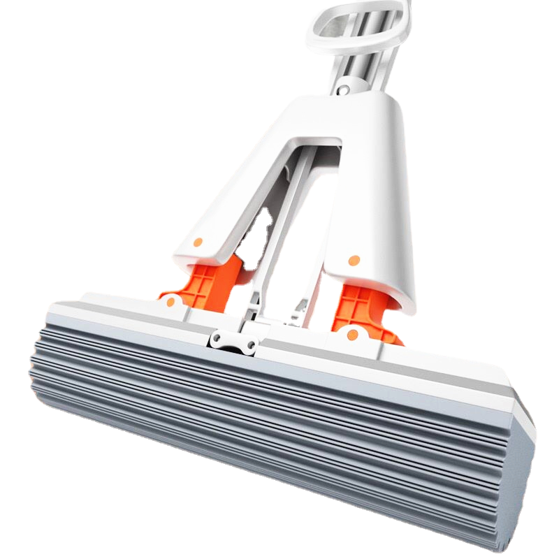 Ultra-absorberande svampmopp – Automatisk och praktisk urvridning