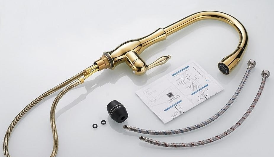 Kihúzható Konyhai Csap – Helymegtakarítás és Rugalmasság