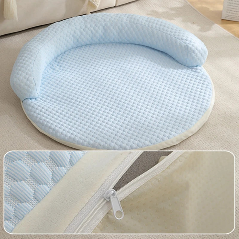 Kjølende Rund Matte – Med Hevet Hvileområde