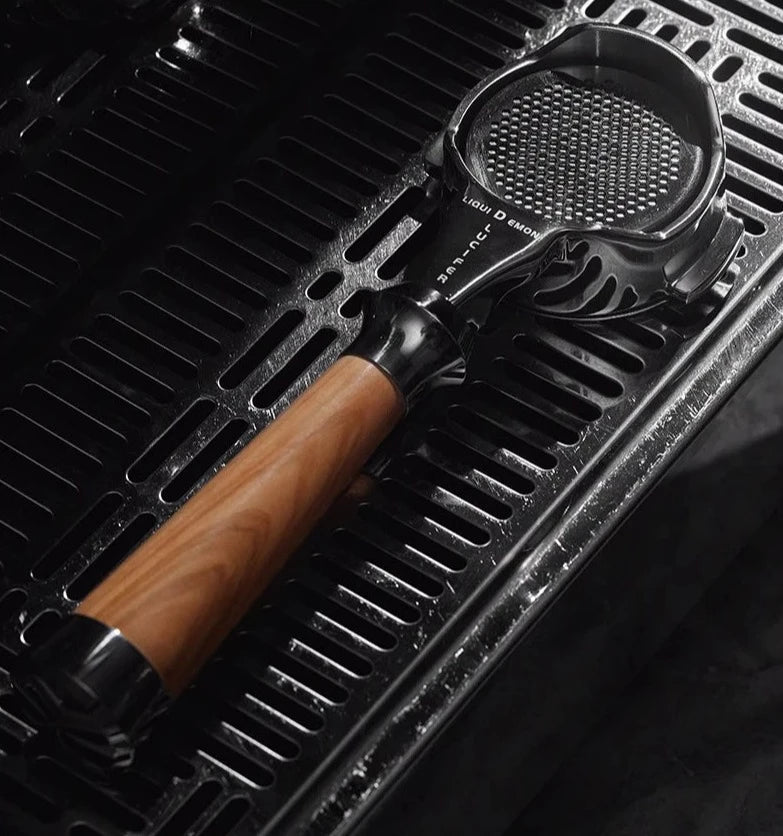 Kaffefilterhållare – Barista-stil utan botten