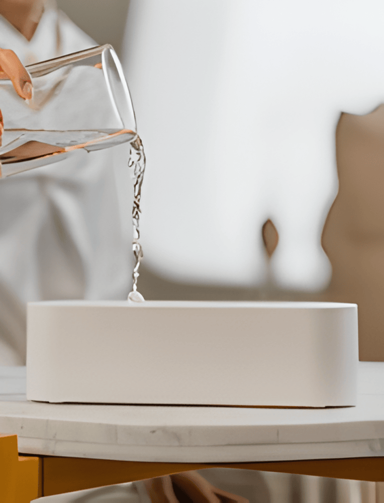 Difusor de aromas USB con iluminación LED multicolor - Atmósfera relajante y bruma ligera