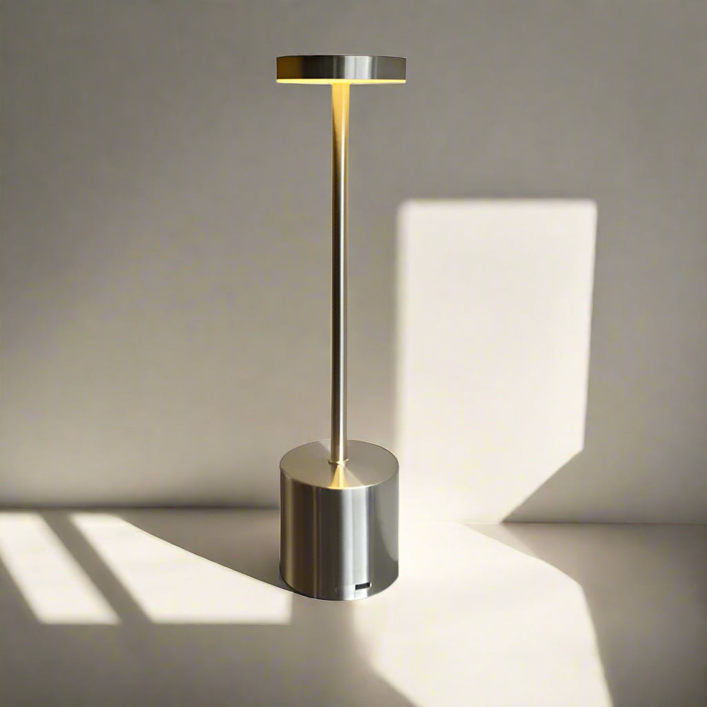 Lampe De Table LED Tactile Rechargeable – Éclairage Pratique Et Moderne