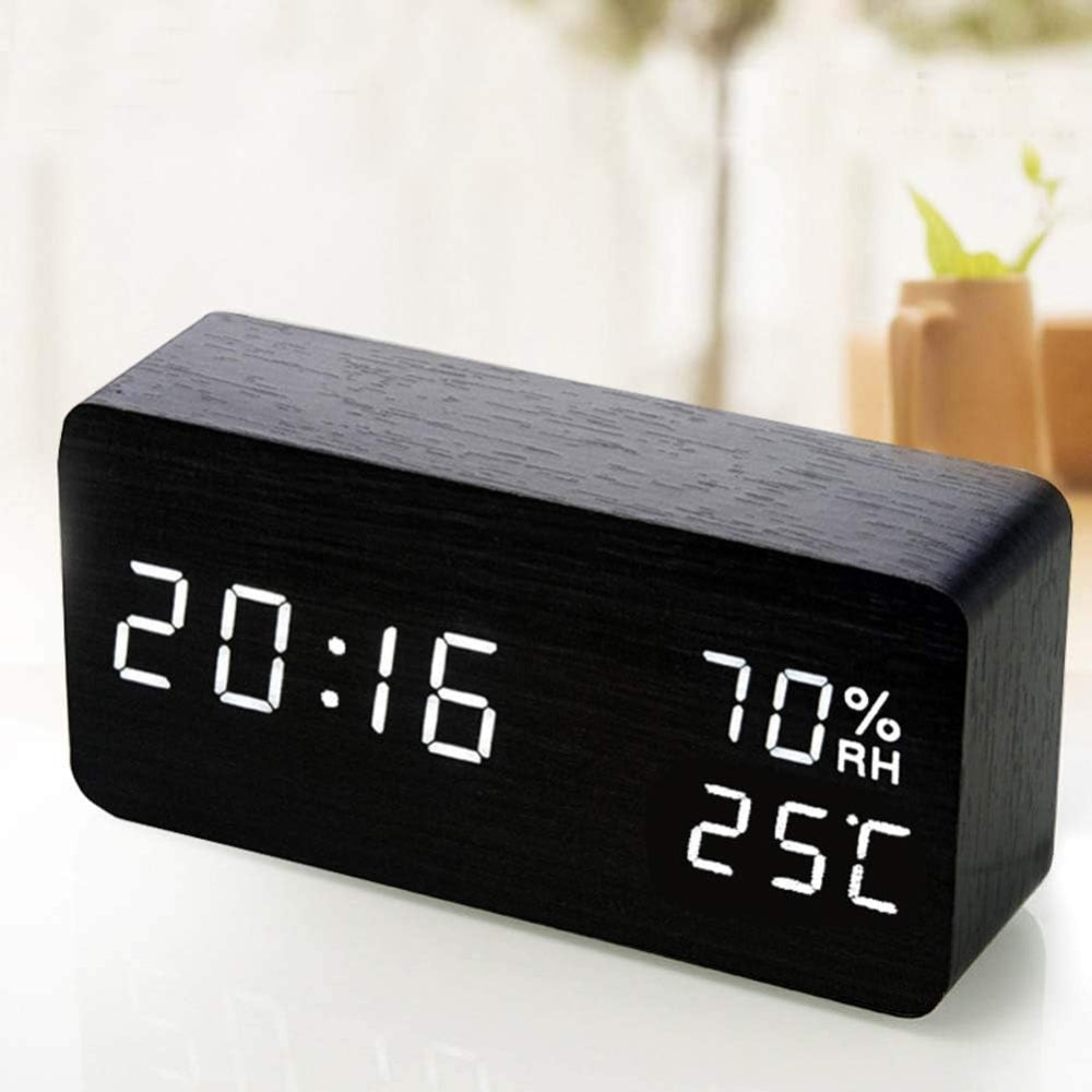 LED Klok Met Stembediening – Modern Ontwerp En Slimme Functionaliteit