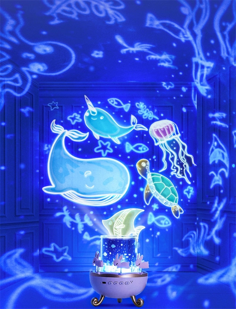 ナイトライトプロジェクター - 星の空の光