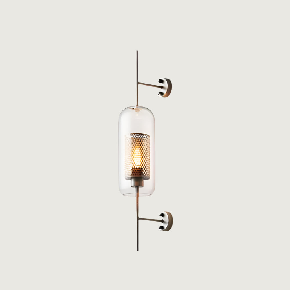 Industriell geometrisk vägglampa - Stil och modernitet