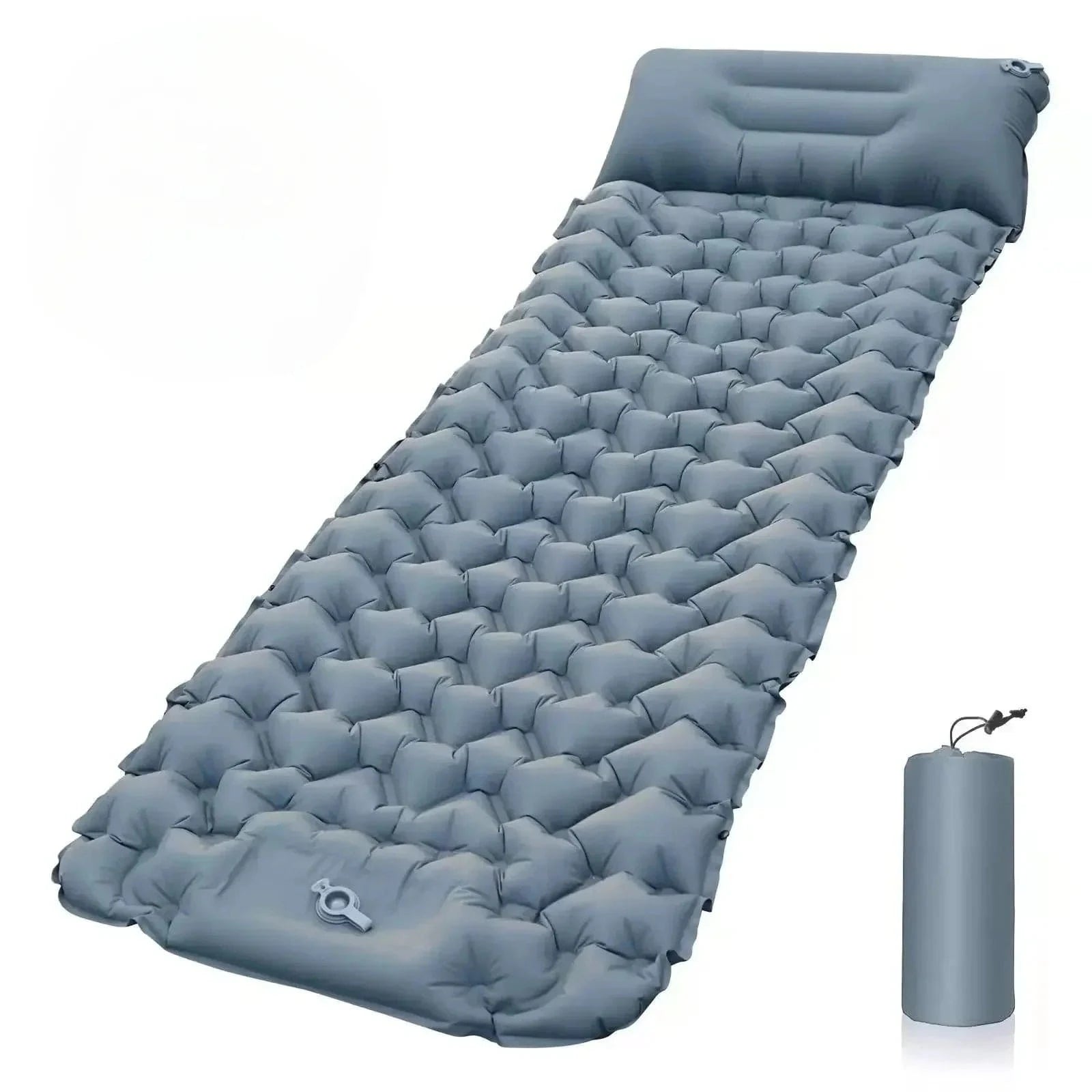 Inflatable Camping Mattress – With Built-in Pump and Optimal Comfort 