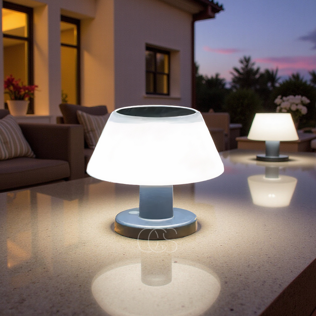 Solárna bezdrôtová stolná lampa – ekologická a praktická 