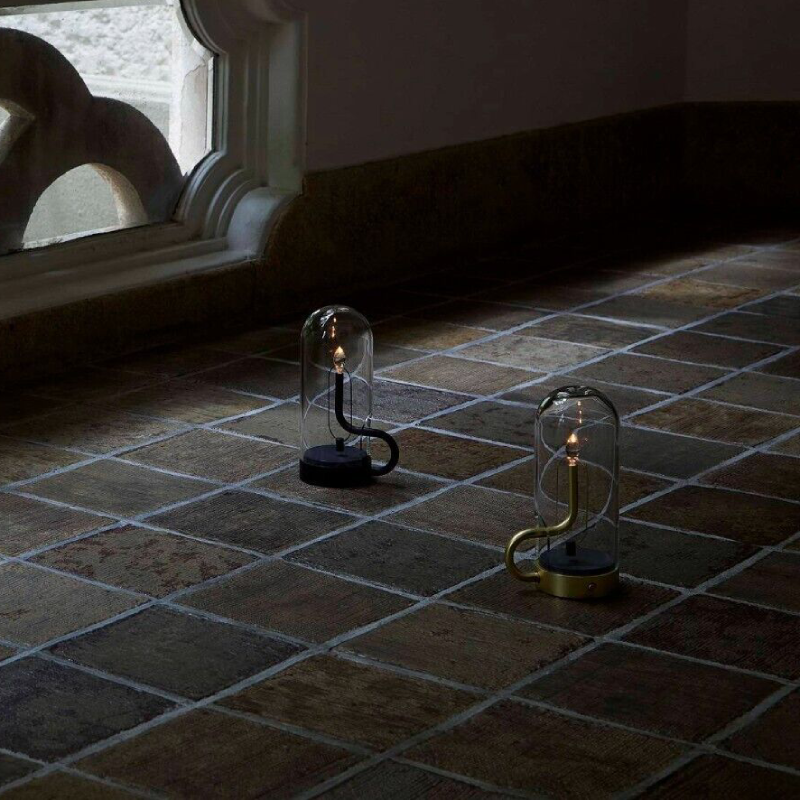 Tafellamp — Warme Verlichting Vlam Effect 