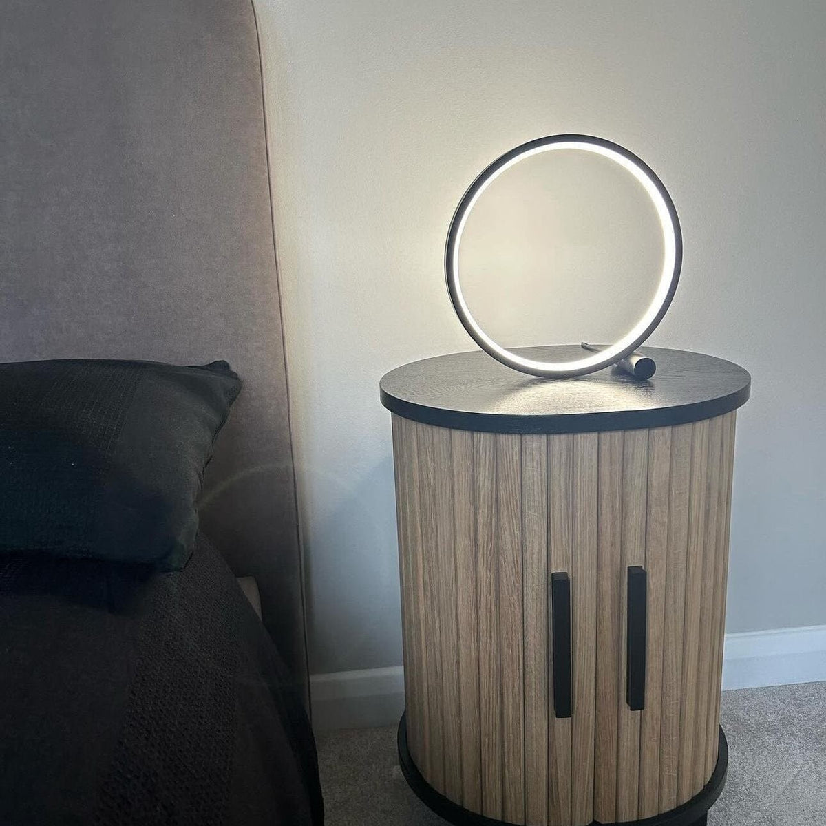 Lampe De Table Circulaire À Capteur Tactile – Modernité Et Confort