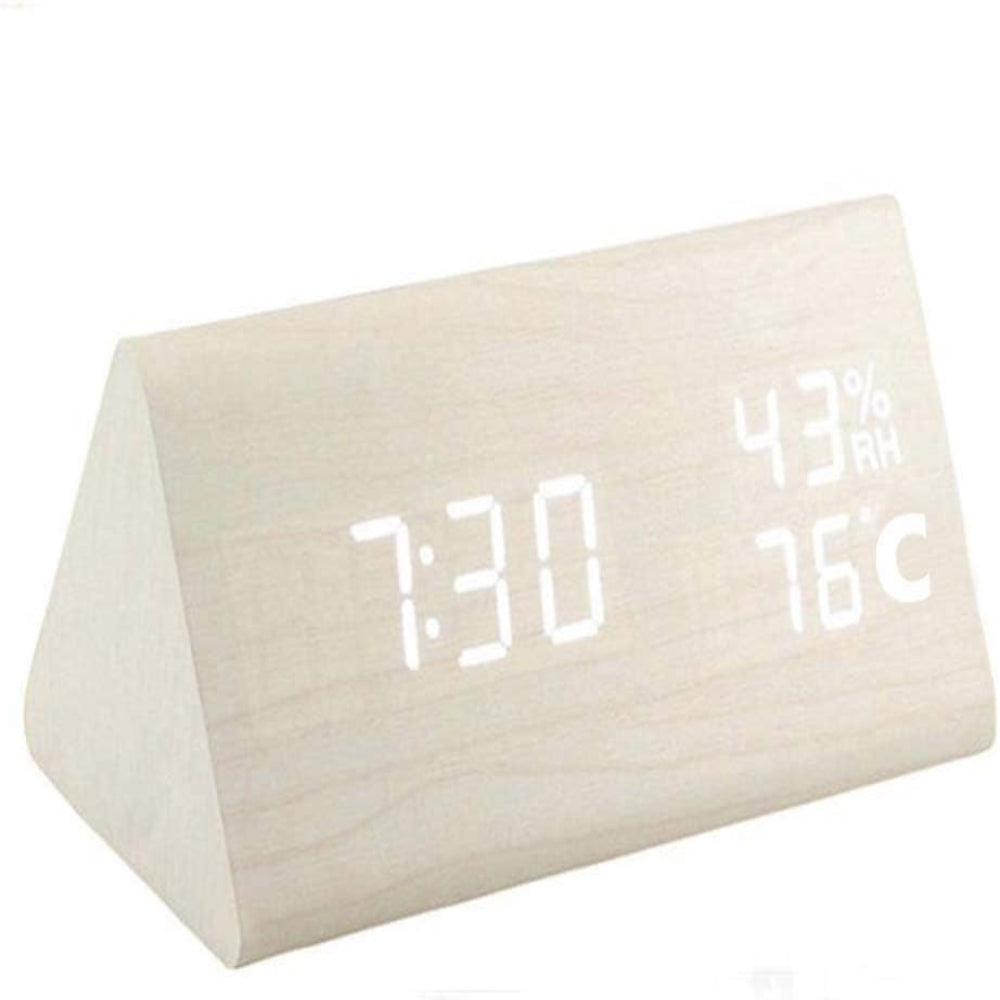 LED Klok Met Stembediening – Modern Ontwerp En Slimme Functionaliteit 