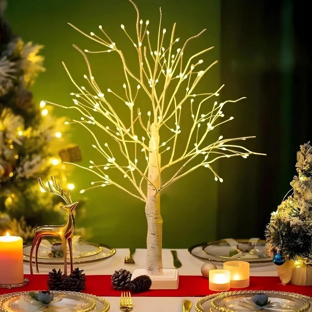 Dekoratívna lampa Nordického stromu – útulná a moderná atmosféra 