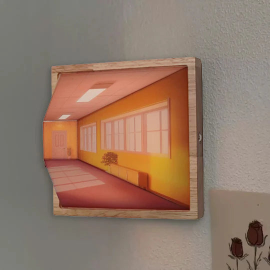 Lampe Murale Décorative – Illusion Visuelle 3D
