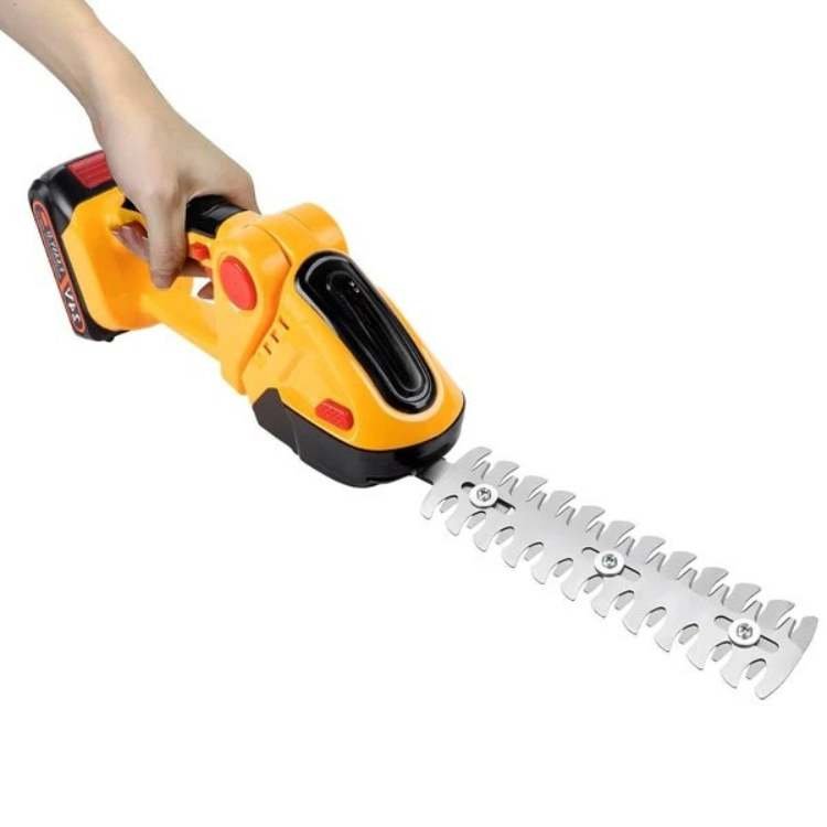 2-in-1 Wireless Garden Tool — Hedge Trimmer and Practical Shears 