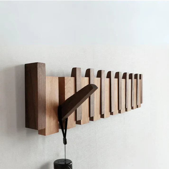 Perchero de Pared Diseño – Estilo Piano Original y Elegante 