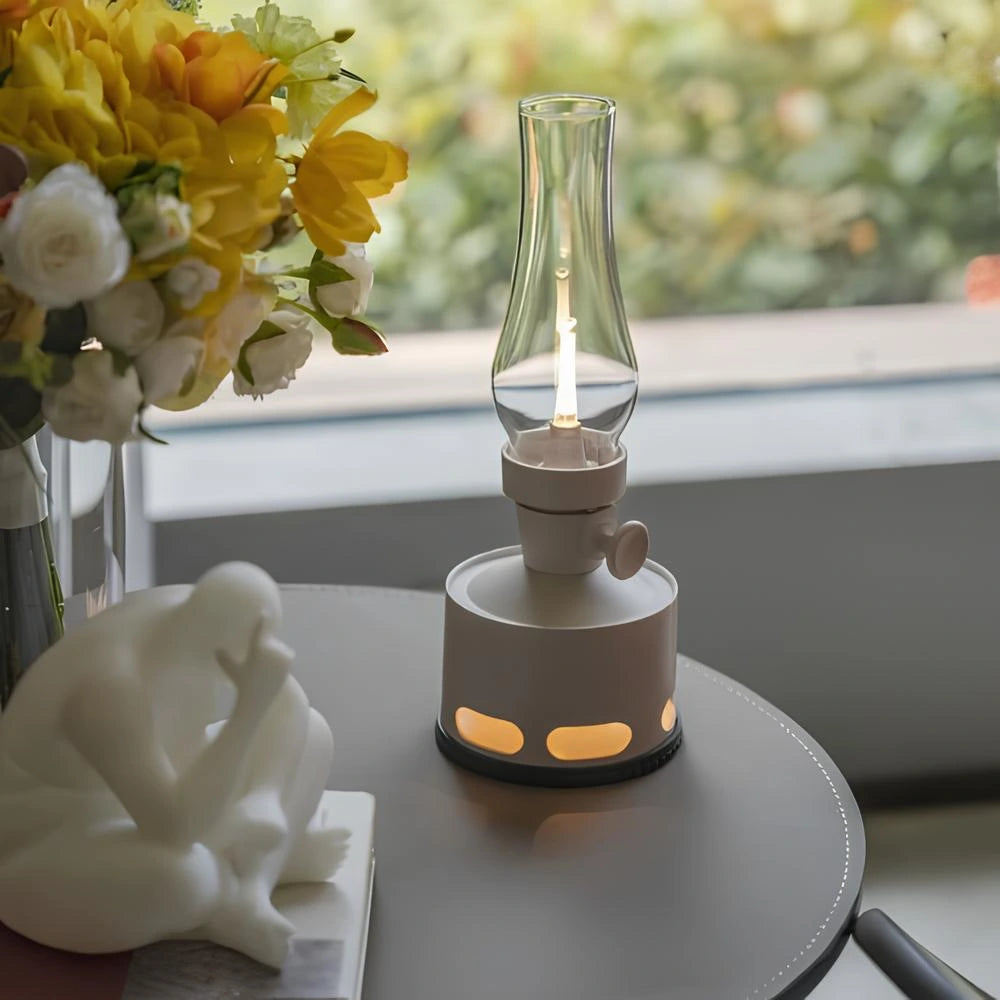 Retro LED-lantaarn – Elegante decoratieve verlichting 