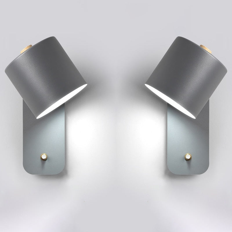Modern Wall Lighting – Integrated Switch and Convenient Lighting 