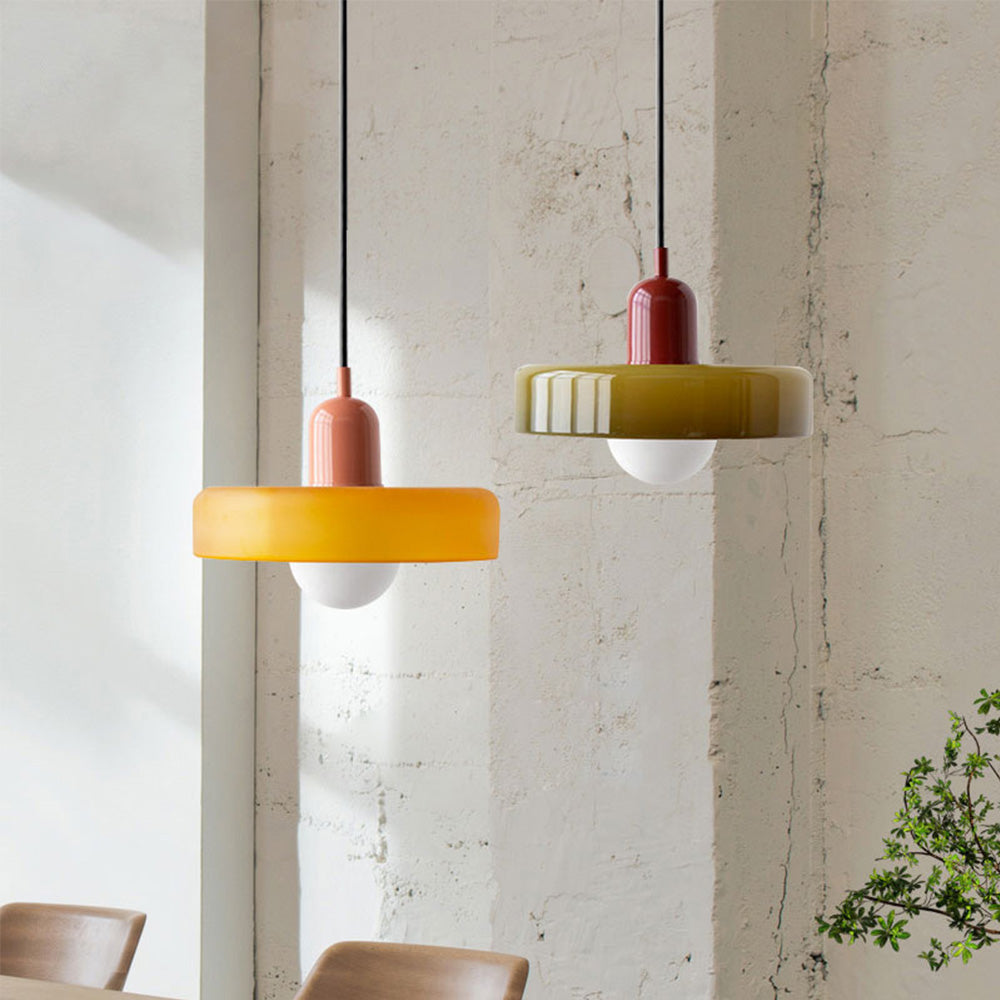 Lampe Décorative Suspendue – Couleurs Vibrantes Et Esprit Bohème