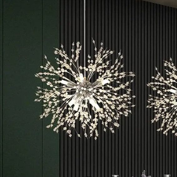 Křišťálový závěsný lustr – Nadčasová elegance a lesk 