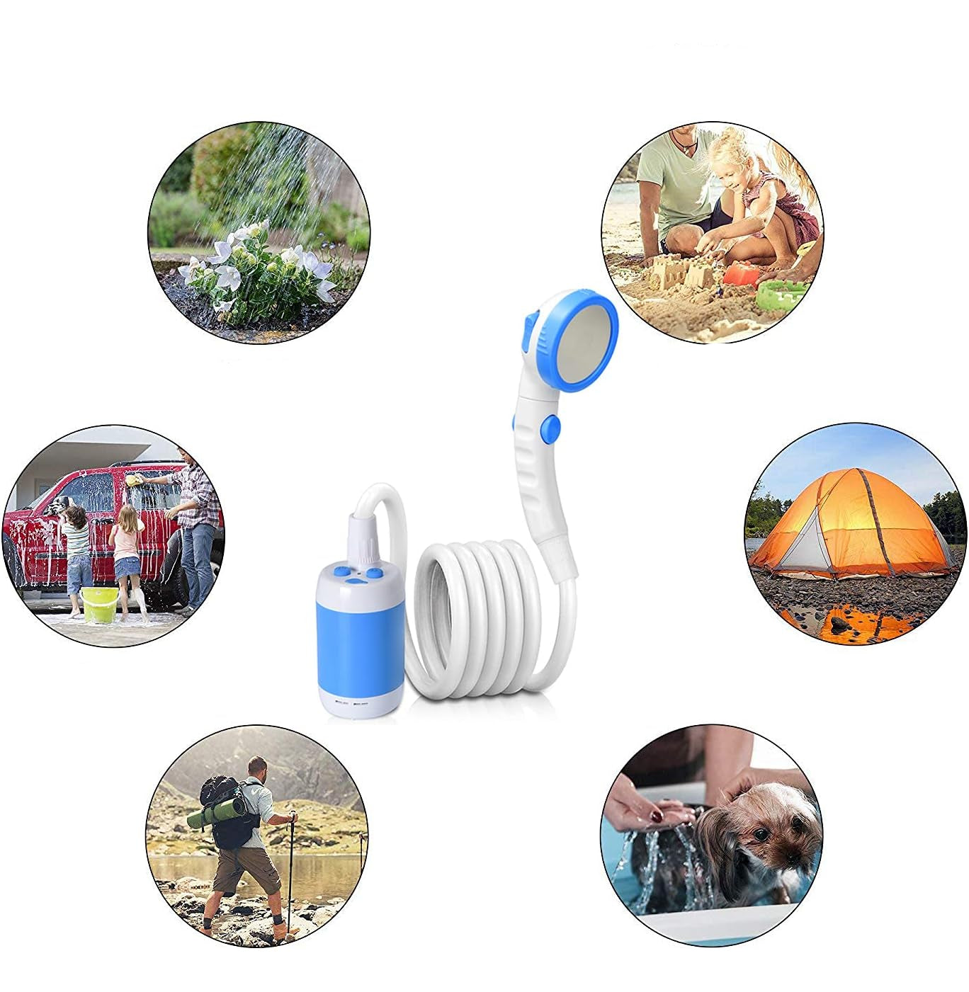 Duș Portabil De Camping – Practic Și Ușor De Utilizat 