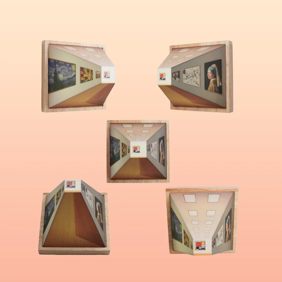 Lampa Ścienna Dekoracyjna – Iluzja Wizualna 3D 