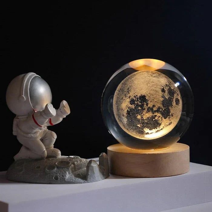 Decoratieve Led Lamp – Gegraveerde Afwerking En Hedendaagse Stijl 