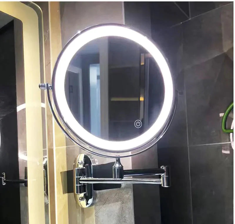 Make-up Spiegel – LED Verlichting, Vergrotend Effect En Draadloos 