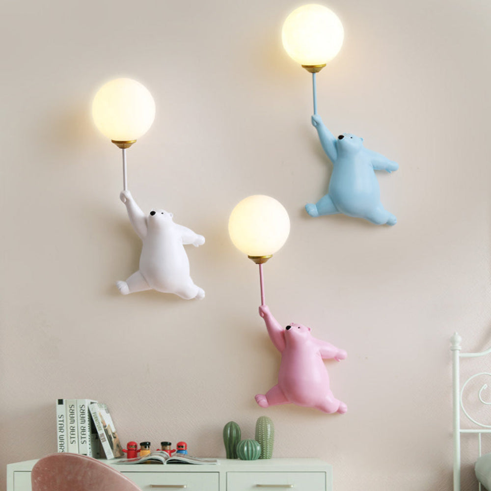 Lampa Ścienna Balon – Delikatność i Fantazja dla Pokoju 